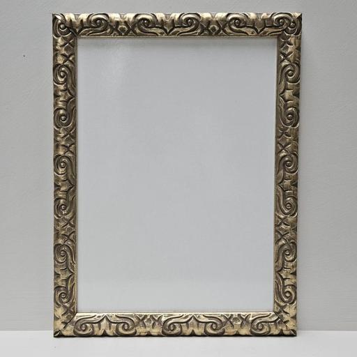 Whiteboard in Gold Frame